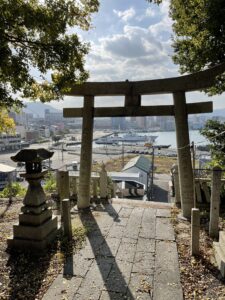 下関から北九州　その２　伊崎厳島神社　〜　神様アスリート
