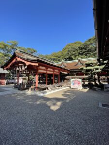 下関から北九州　その4　長門國一宮　住吉神社・厳島社　〜　神様アスリート